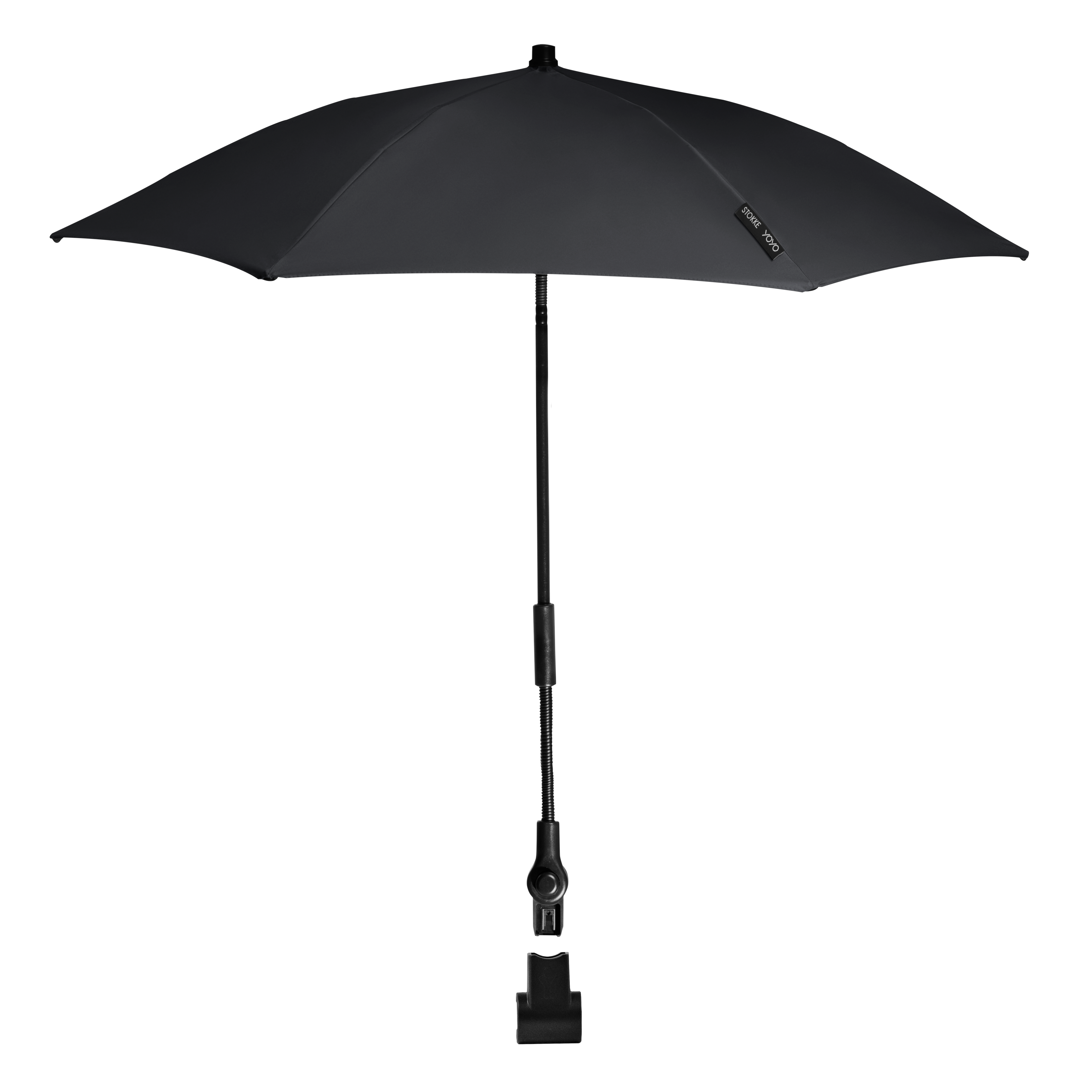Stokke® YOYO® parasoll, Svart, mainview galleribild 1